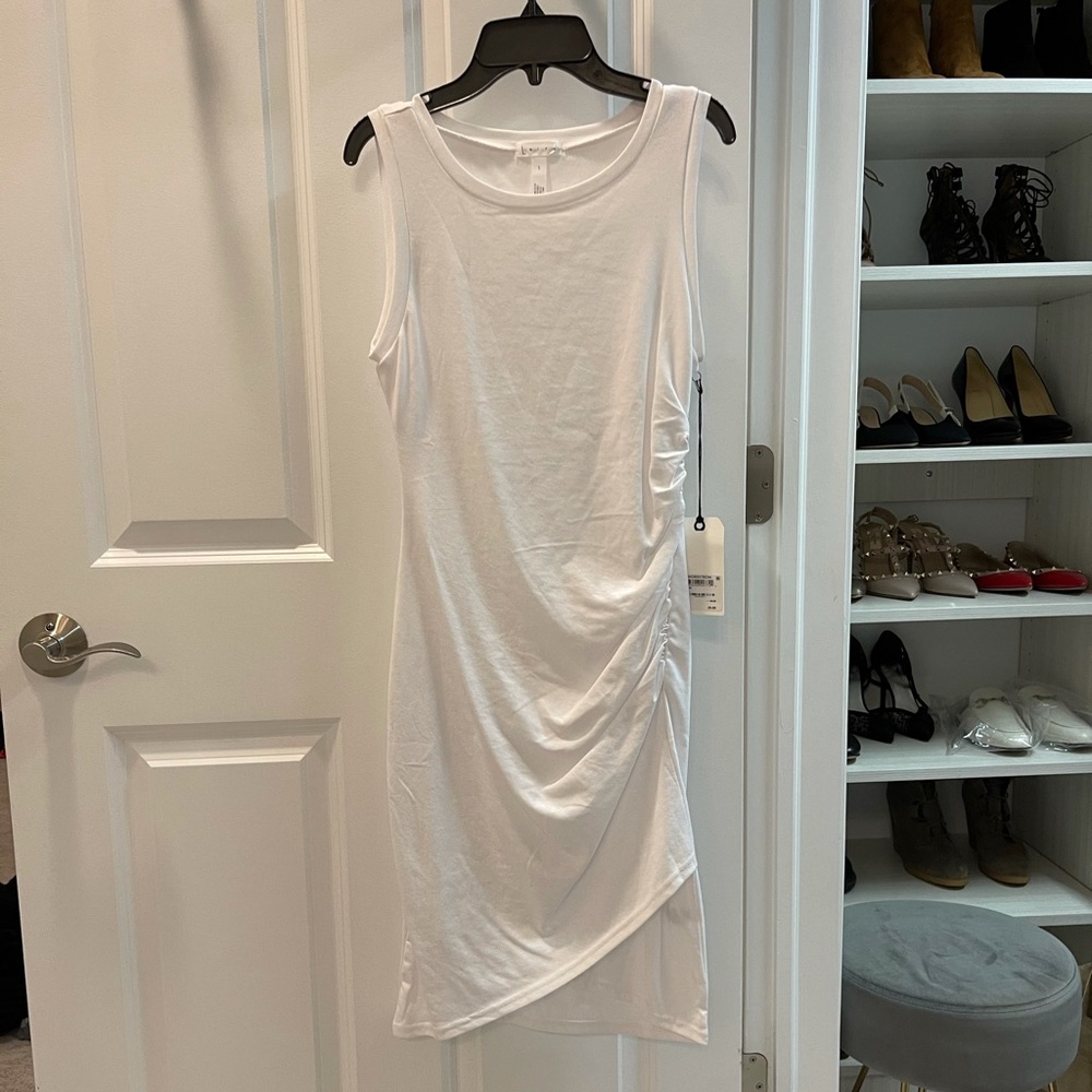 Leith dress color white size small NWT